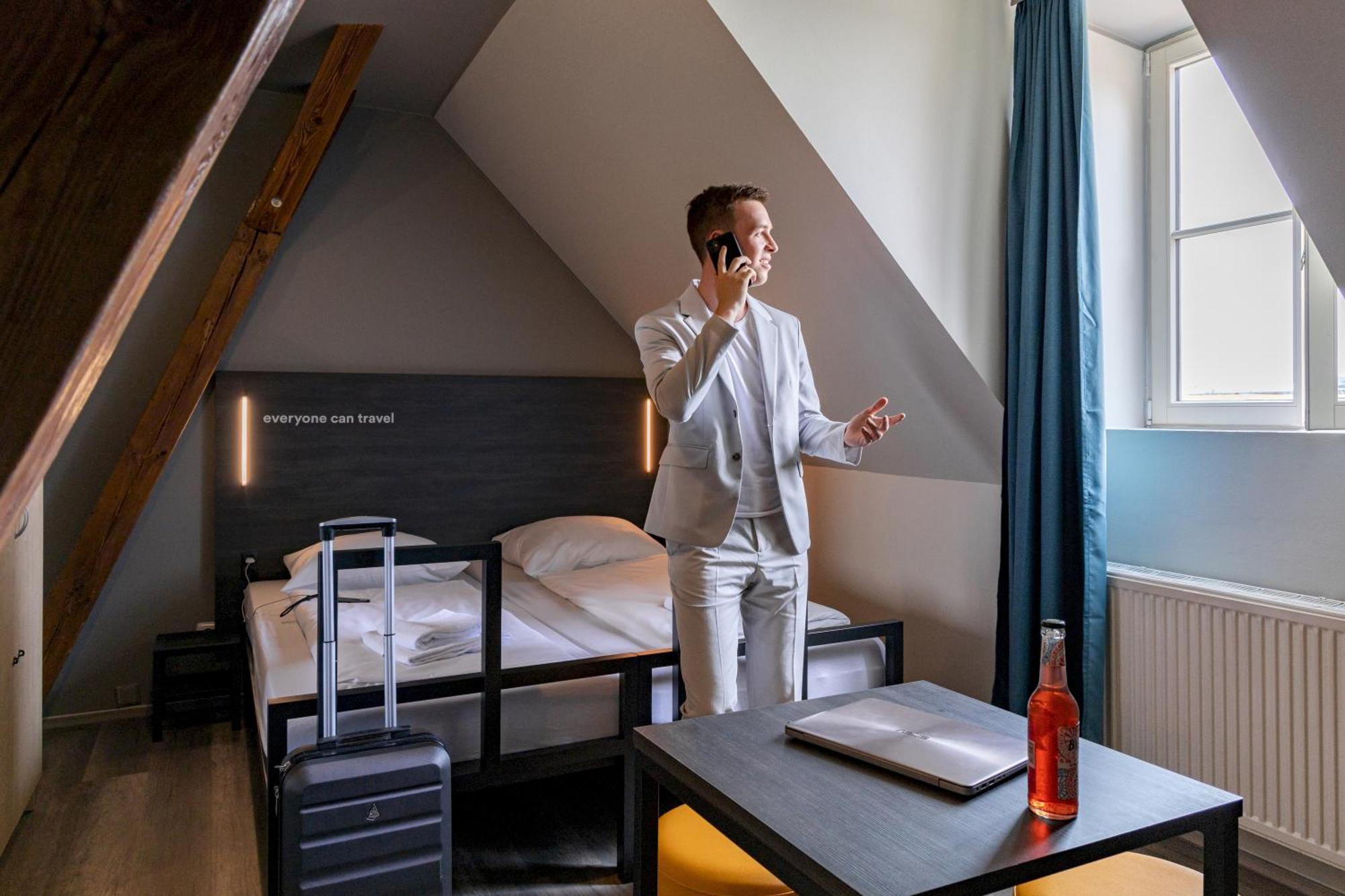 A&O Leipzig Hauptbahnhof Hostel Δωμάτιο φωτογραφία